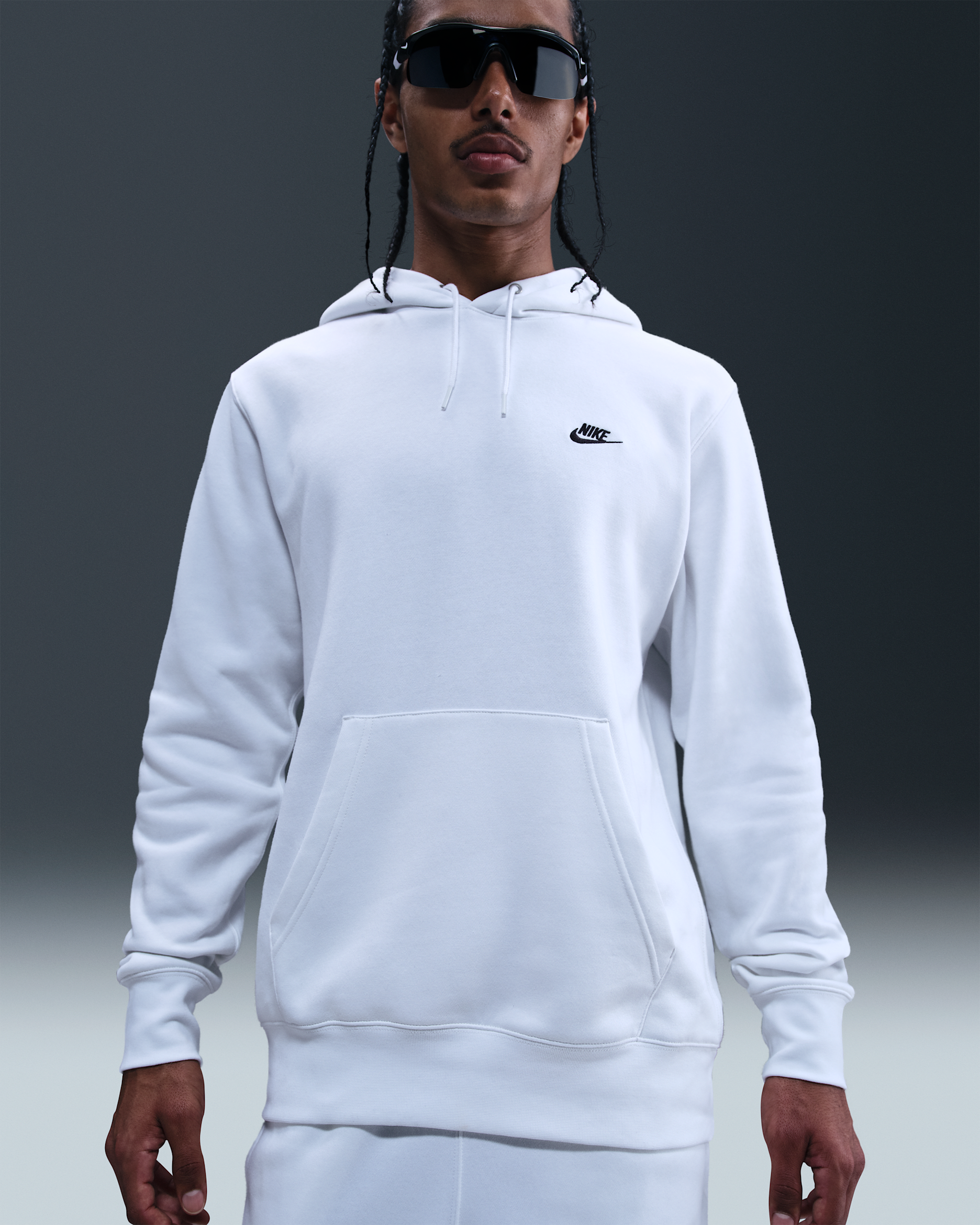 Nike Club Men's Pullover Fleece Hoodie. Nike IL